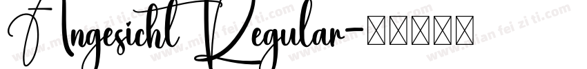 Angesicht Regular字体转换